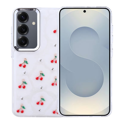 Galaxy S25 Kılıf Airbag Tasarımlı Simli Şeffaf Zore Kutup Kapak