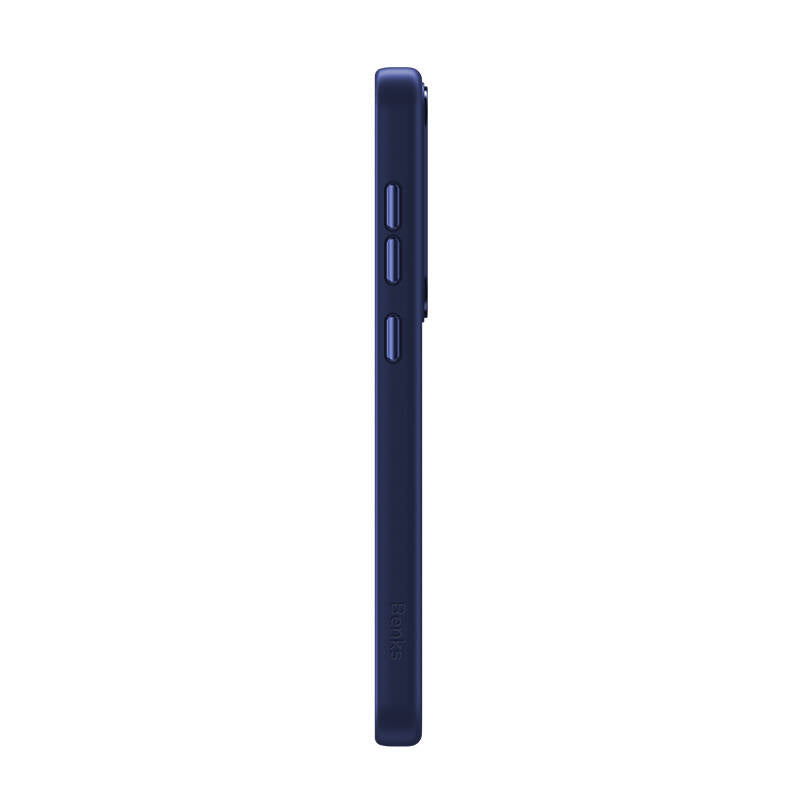 Galaxy S25 Kılıf M-safe Şarj Özellikli Şeffaf Arka Yüzey Benks MagClap TPU Çerçeve Kapak