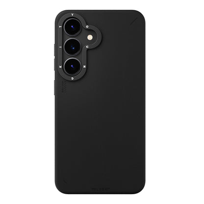 Galaxy S25 Kılıf M-safe Şarj Özellikli Basit Mat Deri Desenli Youngkit Tech Fashion Serisi Kapak