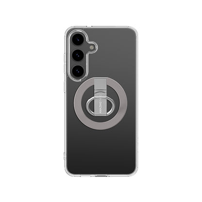 Galaxy S25 Kılıf M-safe Şarj Özellikli Yüzük Standlı Amazingthing Minimal Grip Serisi Kapak