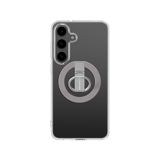 Galaxy S25 Plus Kılıf M-safe Şarj Özellikli Yüzük Standlı Amazingthing Minimal Grip Serisi Kapak