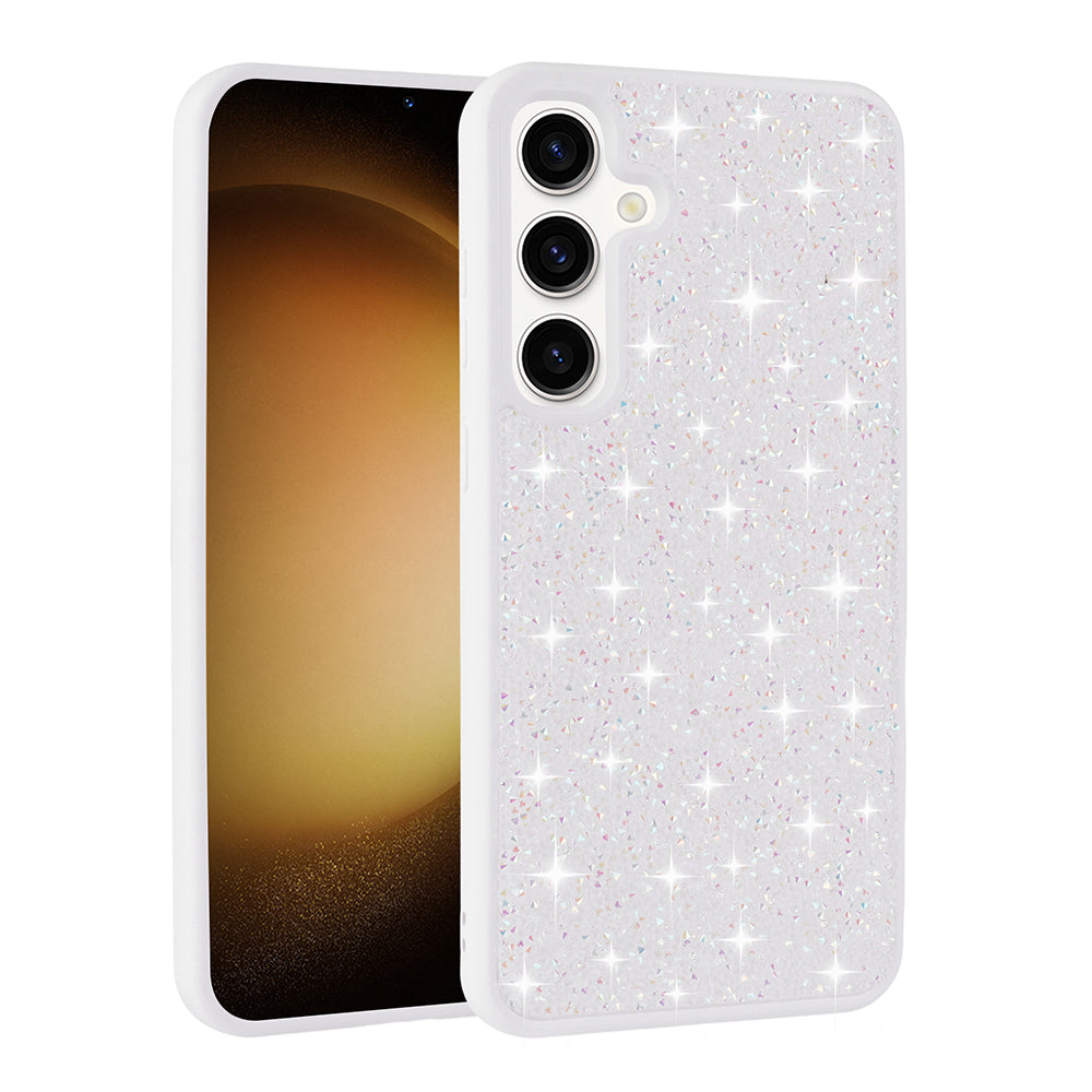 Galaxy S25 Plus Kılıf Parlak Taşlı Tasarım Zore Pırlanta Kapak