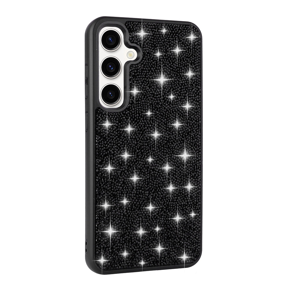 Galaxy S25 Plus Kılıf Parlak Taşlı Tasarım Zore Pırlanta Kapak
