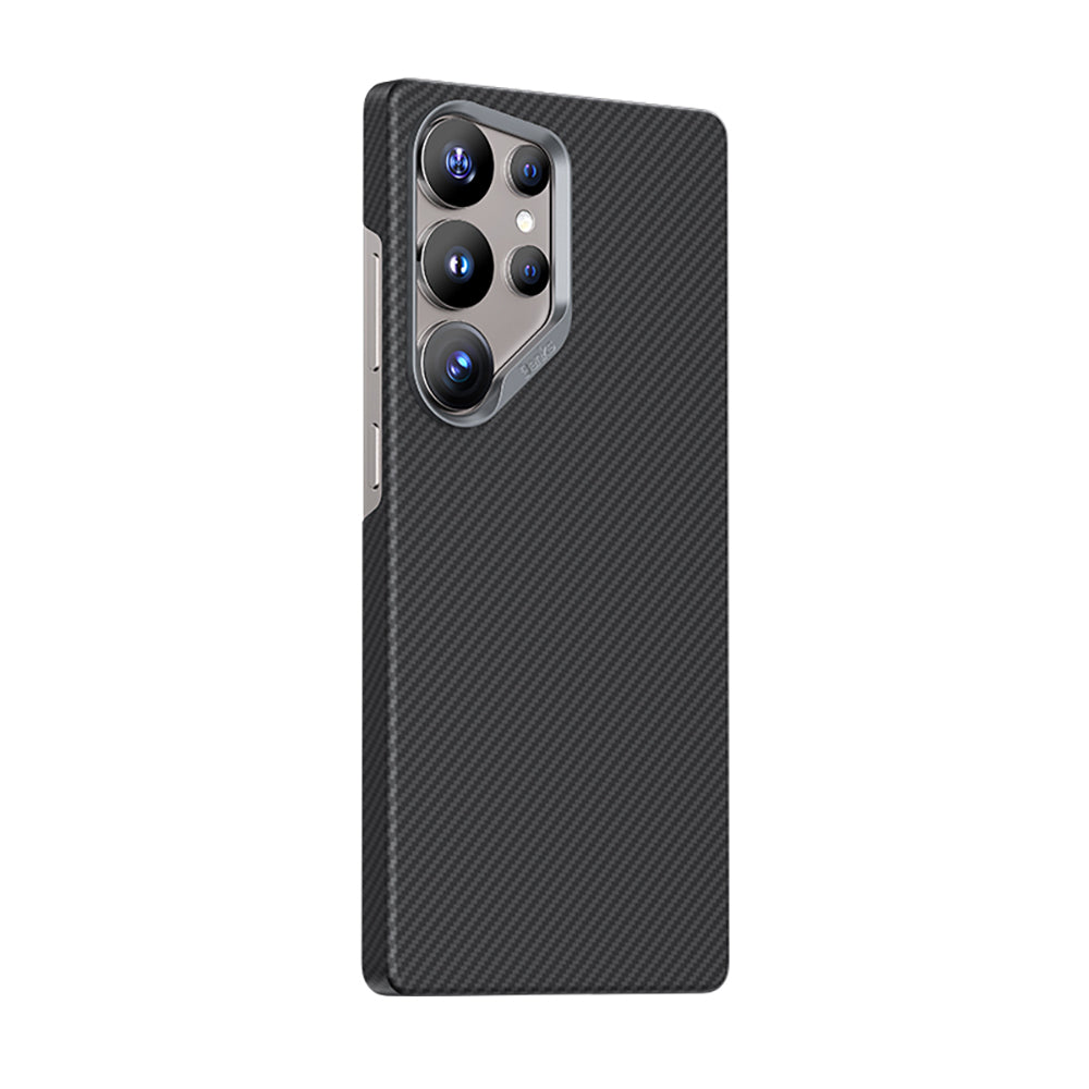 Galaxy S25 Ultra Kılıf Benks M-safe Şarj Özellikli Magnetik ArmorAir 600D Kevlar Fiber Kapak