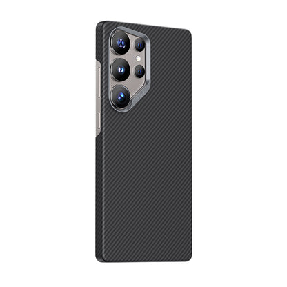 Galaxy S25 Ultra Kılıf Benks M-safe Şarj Özellikli Magnetik ArmorAir 600D Kevlar Fiber Kapak