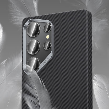 Galaxy S25 Ultra Kılıf Benks M-safe Şarj Özellikli Magnetik ArmorAir 600D Kevlar Fiber Kapak