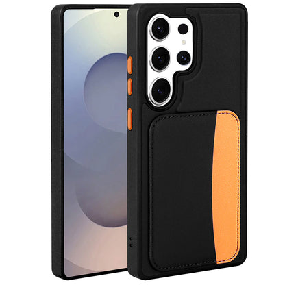 Galaxy S25 Ultra Kılıf Kartlıklı Zore X-Kart Silikon Kapak