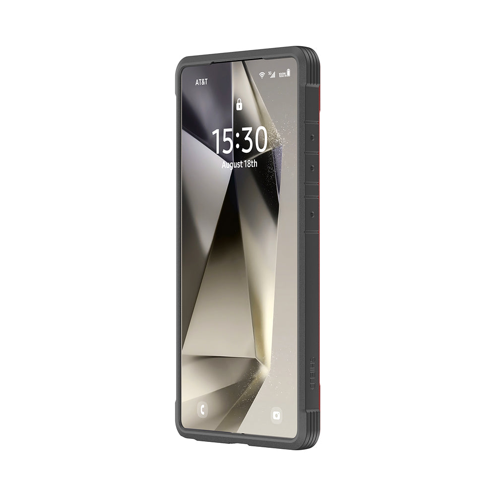 Galaxy S25 Ultra Kılıf M-safe Şarj Özellikli Airbagli Raptic Shield Serisi Şeffaf Arka Yüzey Kapak