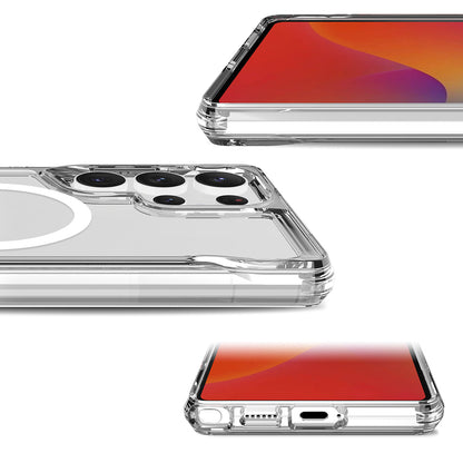 Galaxy S25 Ultra Kılıf Zore M-safe Şarj Özellikli T-Max M-safe Kapak