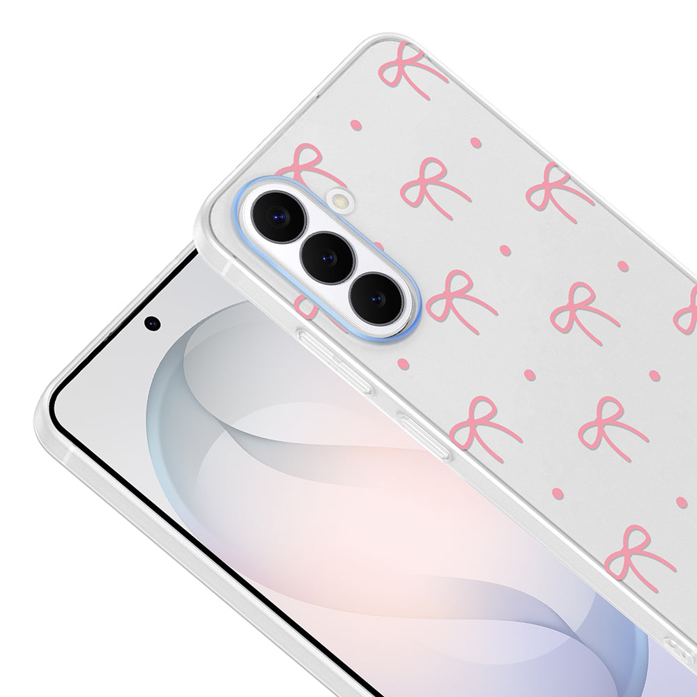 Galaxy S26 Kılıf Kamera Korumalı Desenli Zore Klip Kapak