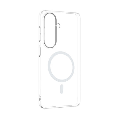 Galaxy S26 Plus Kamera Korumalı M-Safe Şarj Özellikli Şeffaf Zore London Sert PC Kapak