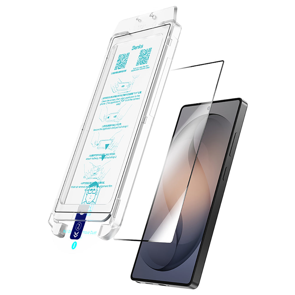 Galaxy S26 Ultra Benks Glass Warrior AR Cam Ekran Koruyucu + Kolay Uygulama Aparatı