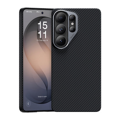 Galaxy S26 Ultra Kılıf Benks M-safe Şarj Özellikli Magnetik ArmorAir 600D Kevlar Fiber Kapak