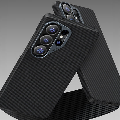 Galaxy S26 Ultra Kılıf Benks M-safe Şarj Özellikli Magnetik ArmorAir 600D Kevlar Fiber Kapak