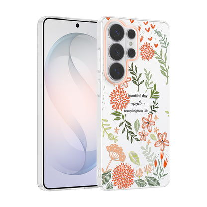 Galaxy S26 Ultra Kılıf Kamera Korumalı Desenli Zore Klip Kapak