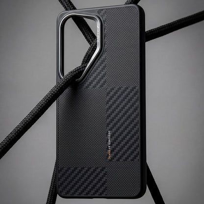 Galaxy S26 Ultra Kılıf M-safe Şarj Özellikli 600D Metal Kamera Çerçeveli Raptic Aramid Dual Serisi Kapak