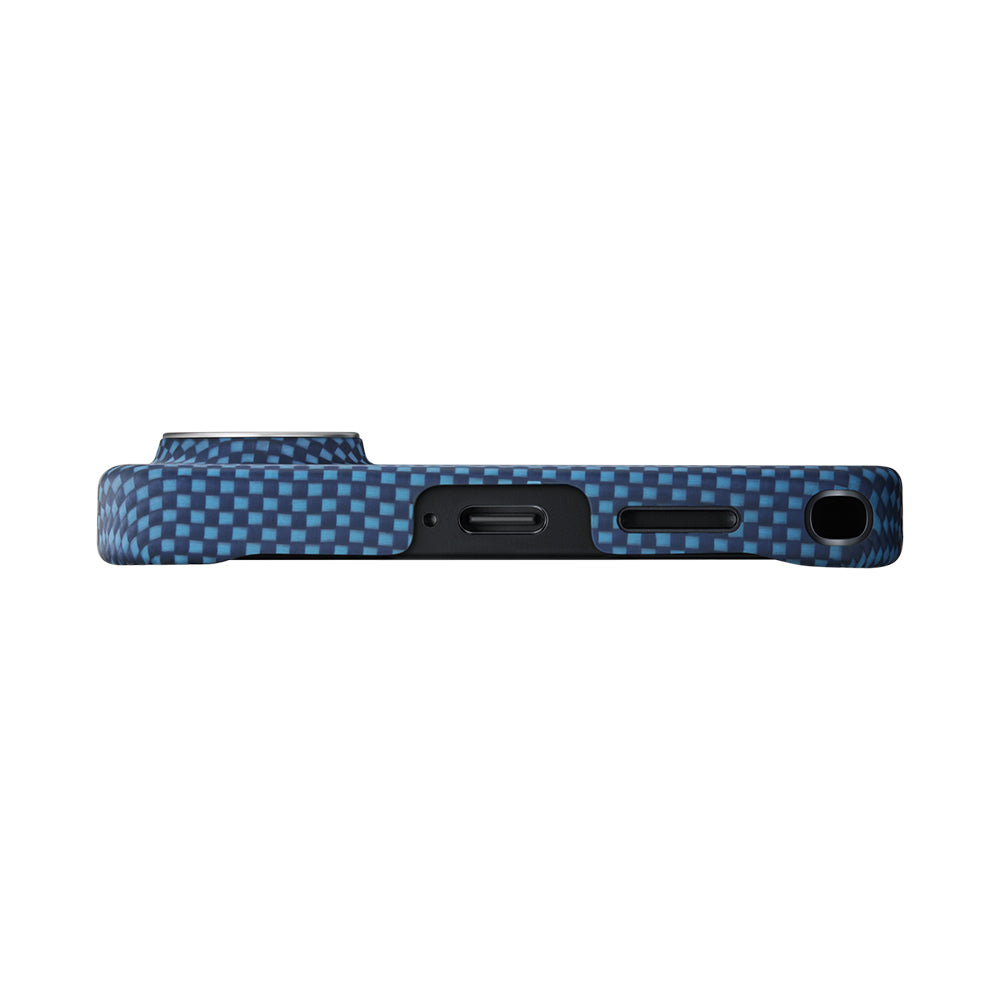 Galaxy S26 Ultra Kılıf M-safe Şarj Özellikli Aramid Fiber Pitaka Tactile Woven Starpeak Edge Serisi Milky Way Galaxy Kapak