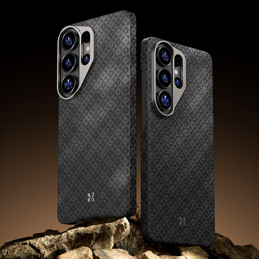 Galaxy S26 Ultra Kılıf M-Safe Şarj Özellikli Benks ArmorAir ArmorGrid Serisi Kevlar Kapak