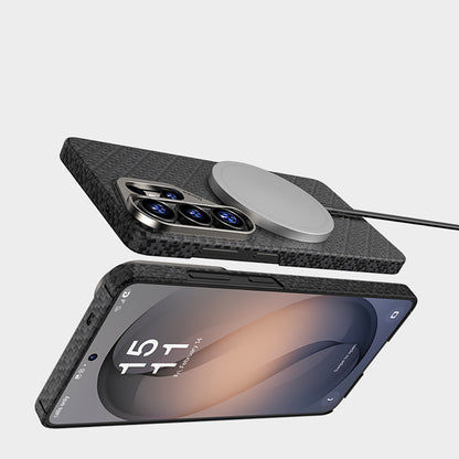 Galaxy S26 Ultra Kılıf M-Safe Şarj Özellikli Benks ArmorAir ArmorGrid Serisi Kevlar Kapak