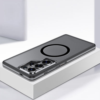 Galaxy S26 Ultra Kılıf M-safe Şarj Özellikli Mat Görünümlü Wlons Vevo Kapak