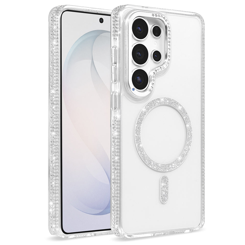 Galaxy S26 Ultra Kılıf M-safe Şarj Özellikli Zore Tera Silikon Kapak
