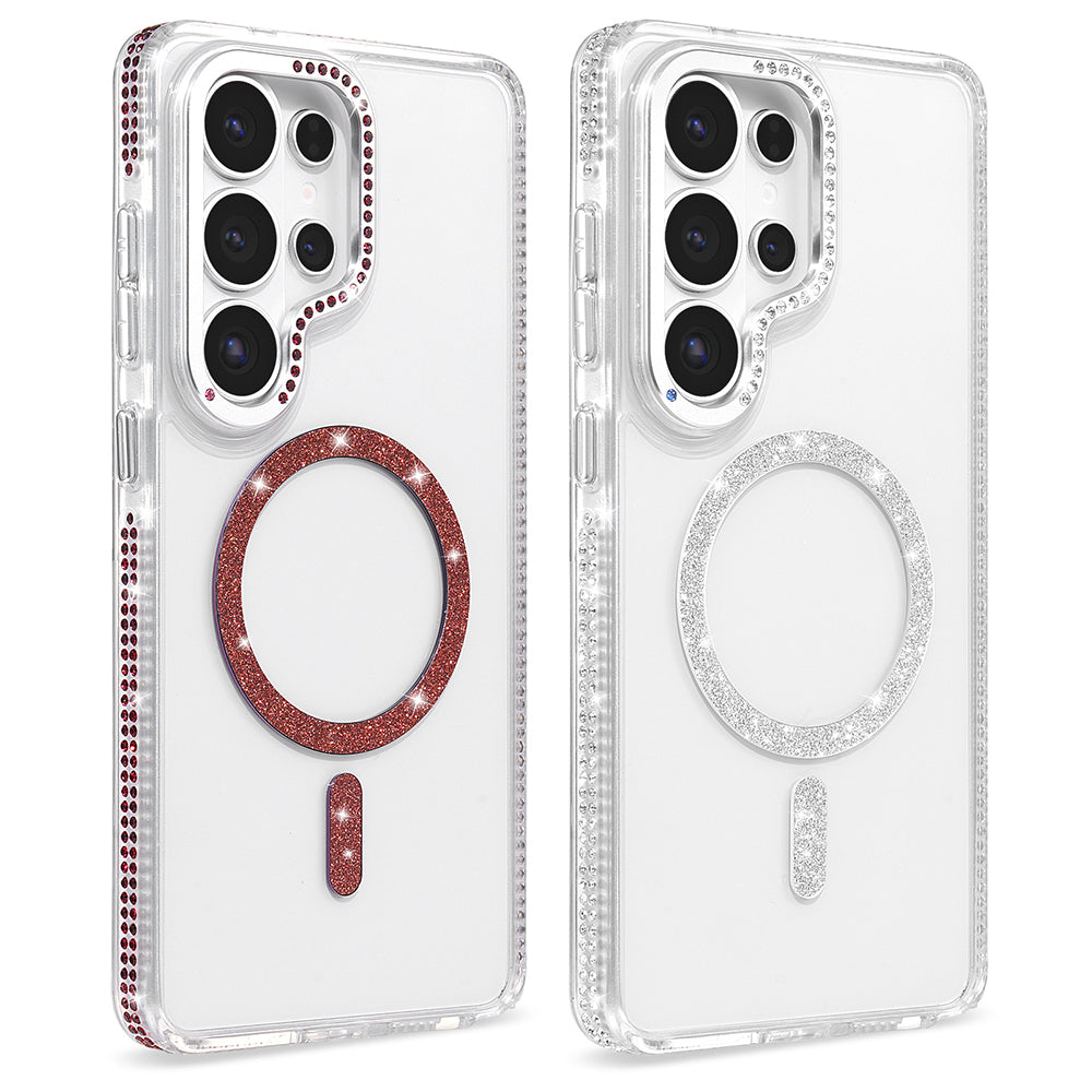 Galaxy S26 Ultra Kılıf M-safe Şarj Özellikli Zore Tera Silikon Kapak