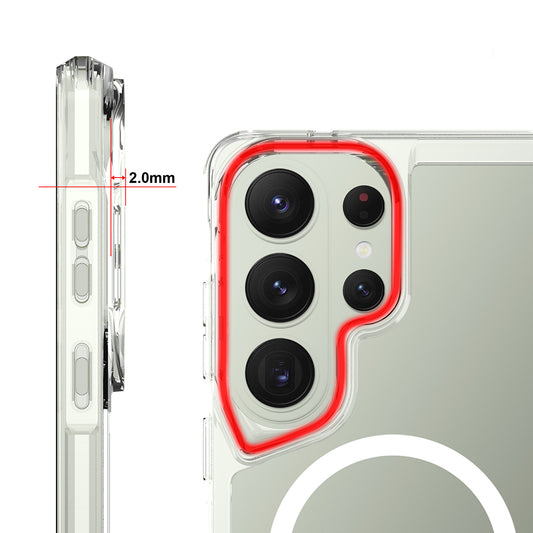 Galaxy S26 Ultra Kılıf Zore M-safe Şarj Özellikli T-Max M-safe Kapak