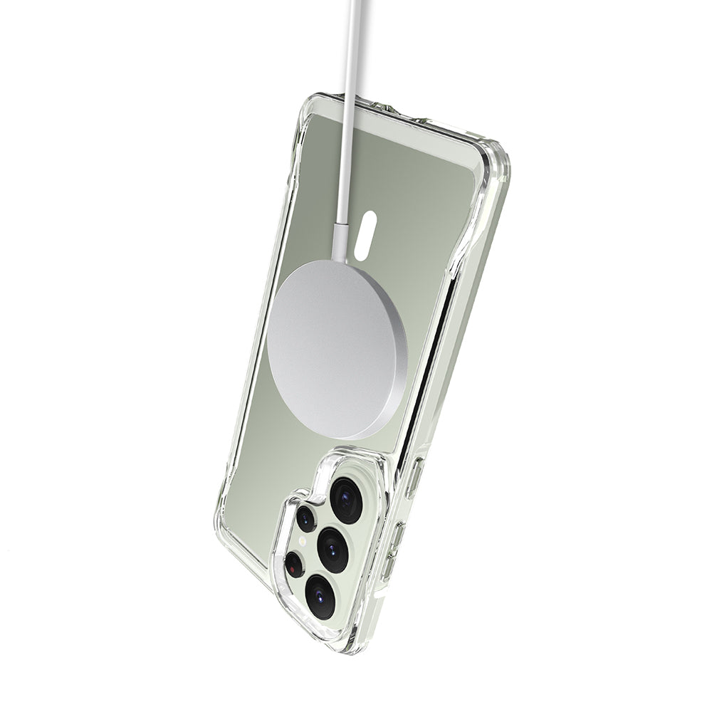 Galaxy S26 Ultra Kılıf Zore M-safe Şarj Özellikli T-Max M-safe Kapak