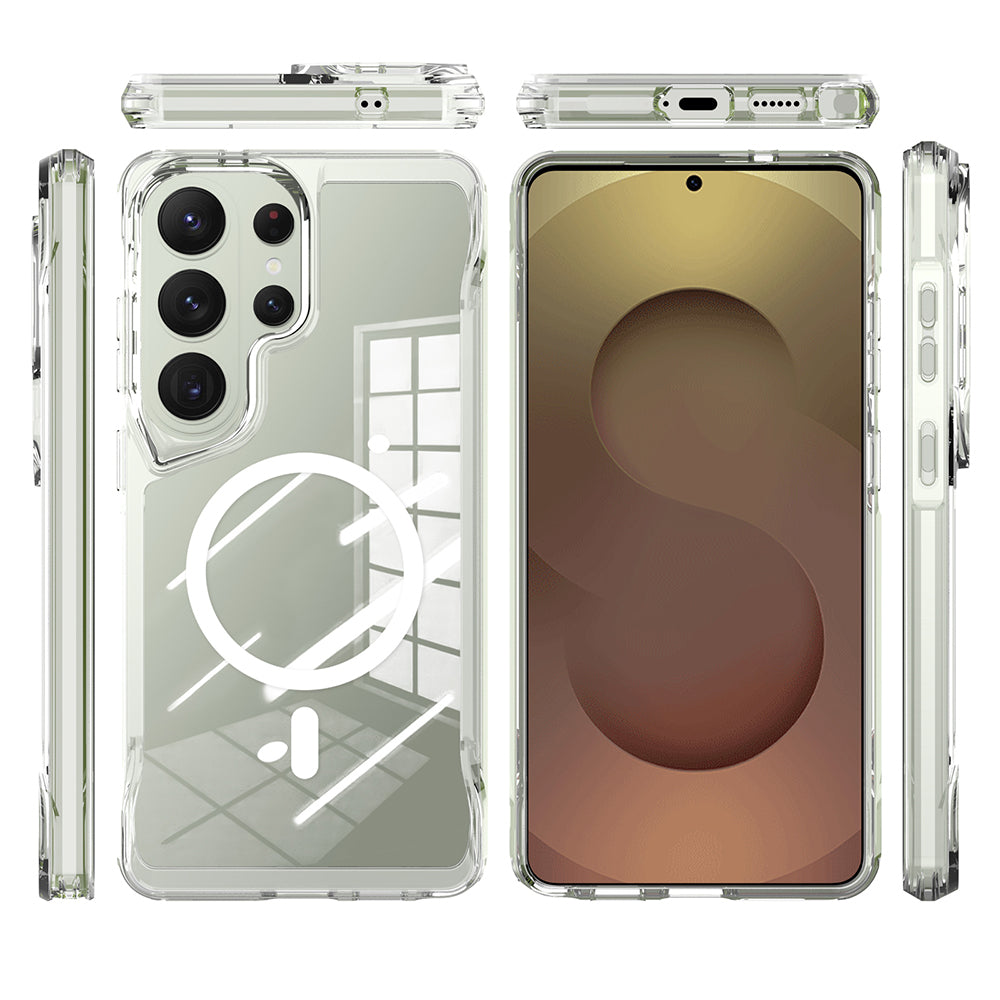 Galaxy S26 Ultra Kılıf Zore M-safe Şarj Özellikli T-Max M-safe Kapak