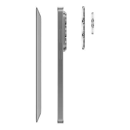 Galaxy S26 Ultra Raptic 2in1 Bundle Kit Parmak İzi BırakmayanTemperli Ekran Koruyucu + Lens Koruyucu Set