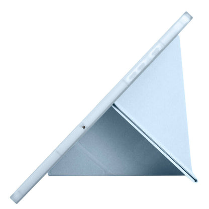 Galaxy Tab A11 Kılıf Zore Tri Folding Kalem Bölmeli Standlı Kılıf