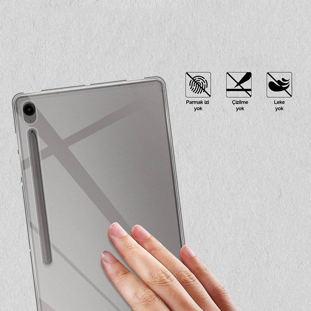 Galaxy Tab S10 FE Kılıf Zore Tablet Süper Silikon Kapak