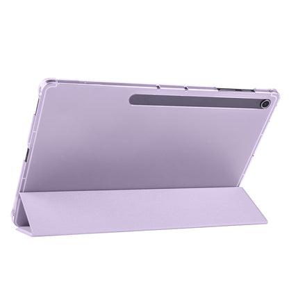 Galaxy Tab S10 FE Plus Zore Smart Cover Kalem Bölmeli Standlı 1-1 Kılıf