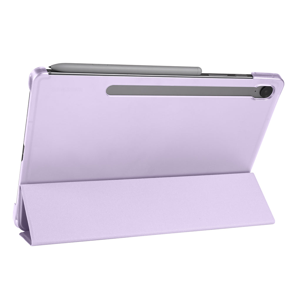Galaxy Tab S10 FE Zore Smart Cover Kalem Bölmeli Standlı 1-1 Kılıf
