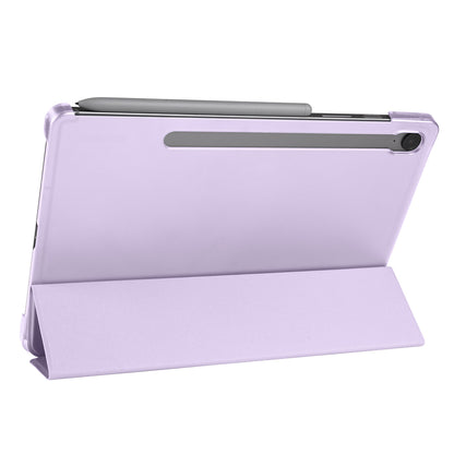 Galaxy Tab S10 FE Zore Smart Cover Kalem Bölmeli Standlı 1-1 Kılıf