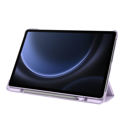 Galaxy Tab S10 FE Zore Smart Cover Kalem Bölmeli Standlı 1-1 Kılıf