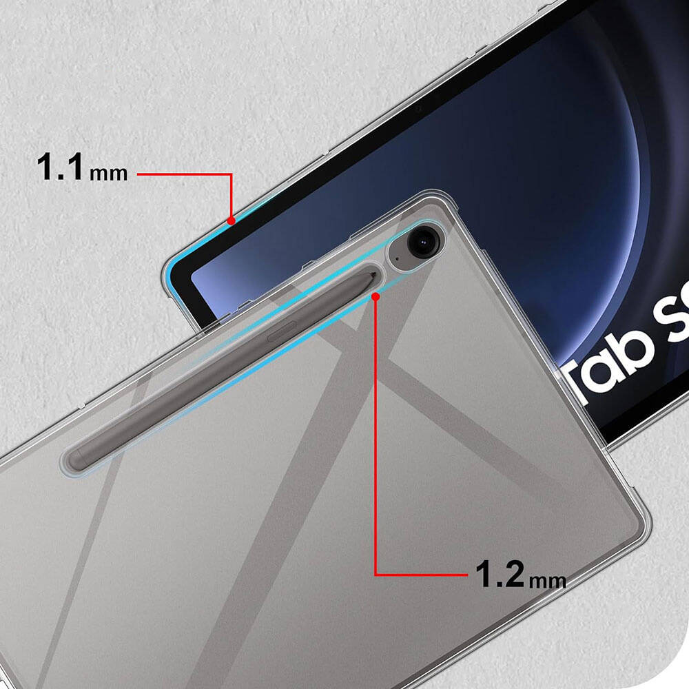 Galaxy Tab S10 Lite Kılıf Zore Tablet Süper Silikon Kapak