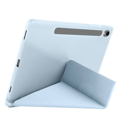 Galaxy Tab S10 Lite Kılıf Zore Tri Folding Kalem Bölmeli Standlı Kılıf