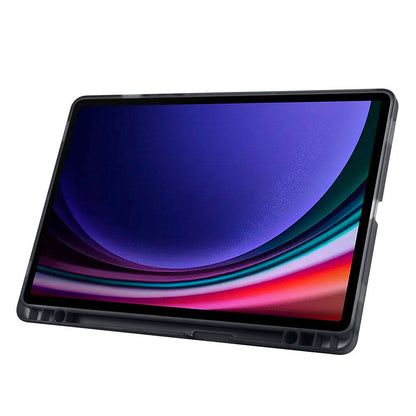 Galaxy Tab S10 Lite Kılıf Zore Tri Folding Kalem Bölmeli Standlı Kılıf