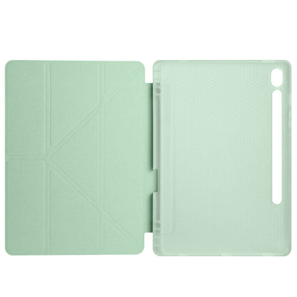Galaxy Tab S10 Lite Kılıf Zore Tri Folding Kalem Bölmeli Standlı Kılıf