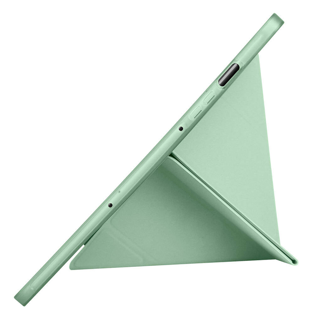 Galaxy Tab S10 Lite Kılıf Zore Tri Folding Kalem Bölmeli Standlı Kılıf