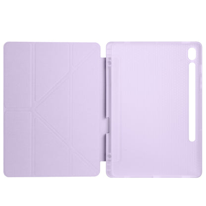 Galaxy Tab S10 Lite Kılıf Zore Tri Folding Kalem Bölmeli Standlı Kılıf