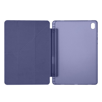 Galaxy Tab S11 Kılıf Zore Tri Folding Kalem Bölmeli Standlı Kılıf