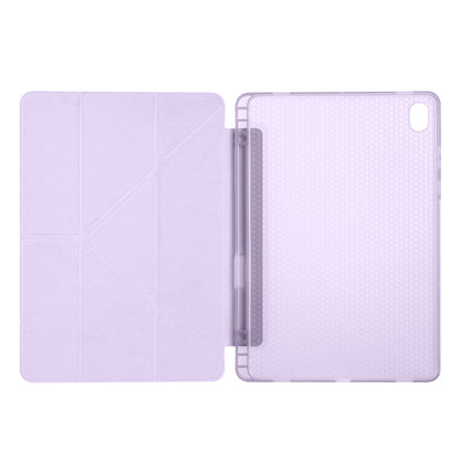 Galaxy Tab S11 Kılıf Zore Tri Folding Kalem Bölmeli Standlı Kılıf