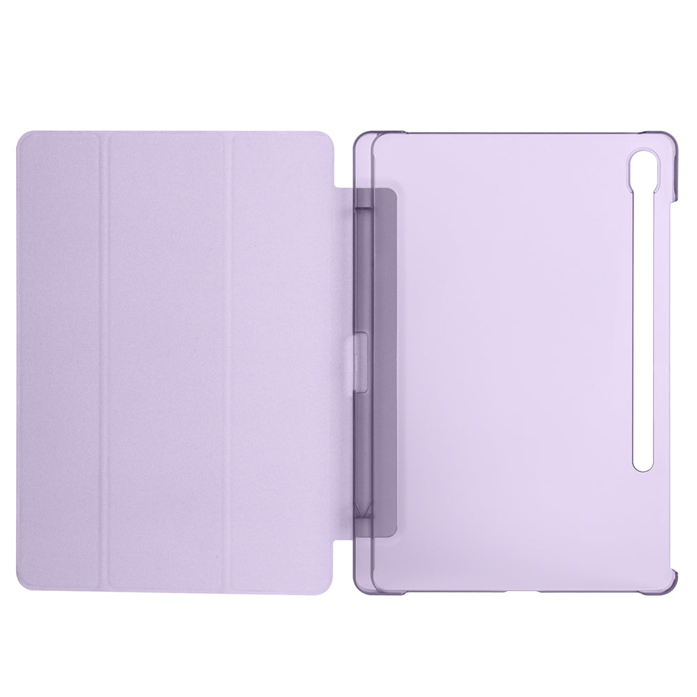 Galaxy Tab S9 FE Zore Smart Cover Kalem Bölmeli Standlı 1-1 Kılıf