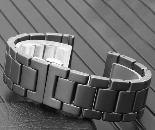 Galaxy Watch 42mm (20mm) Mat Seramik Metal Kordon
