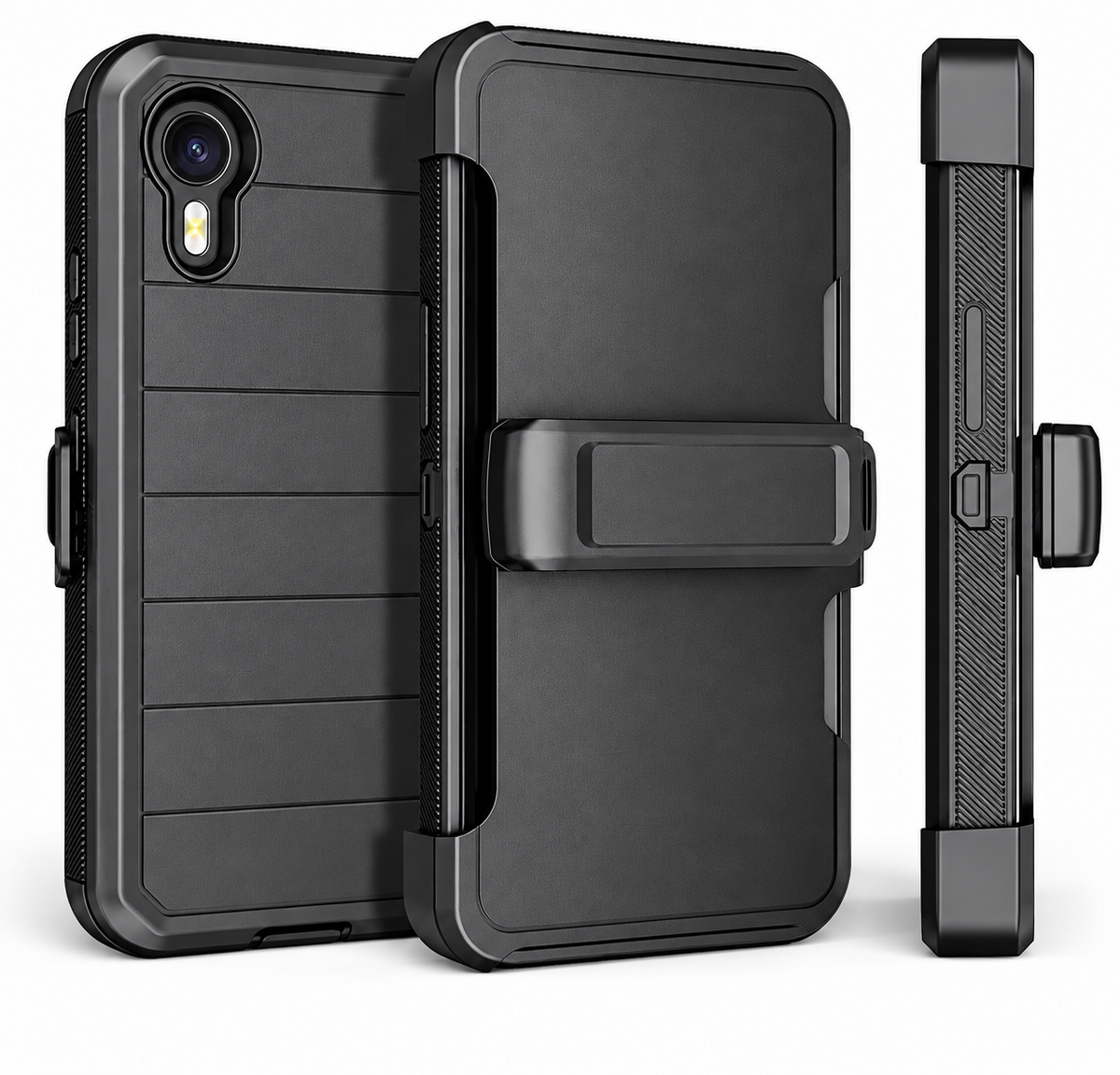 Galaxy XCover7 Kılıf Zore Double Clip Kapak
