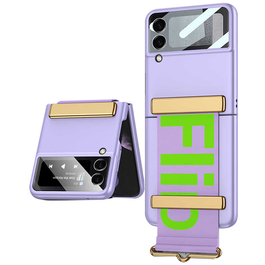 Galaxy Z Flip 3 Kılıf Zore Flio Kıpta Kapak