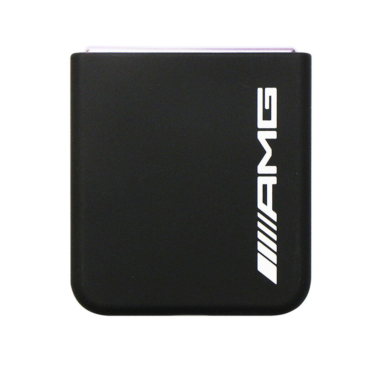 Galaxy Z Flip 5 Kılıf AMG M-safe Şarj Özellikli Büyük Logo Dizayn Orjinal Lisanslı Kapak