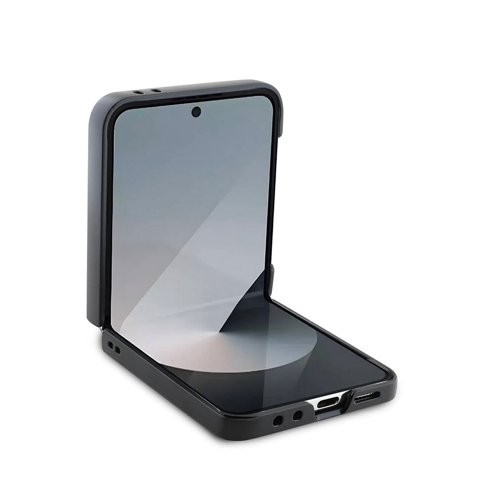 Galaxy Z Flip 6 Kılıf Guess Orjinal Lisanslı M-safe Şarj Özellikli Love Guess Printing Kapak